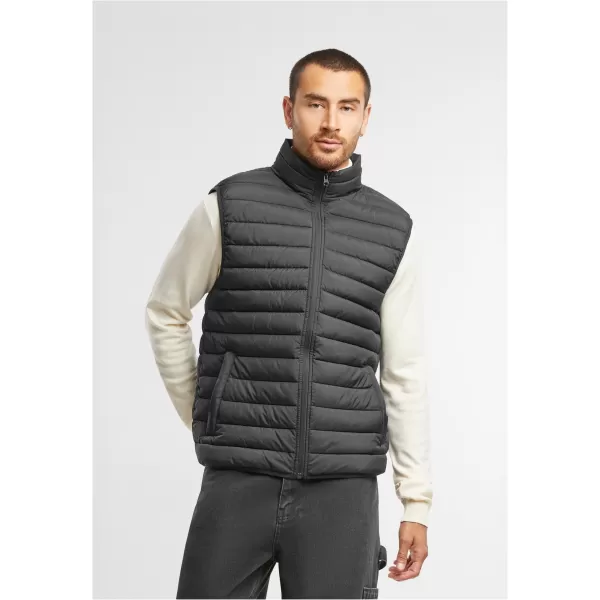  Férfi steppelt mellény URBAN CLASSICS TB8700-00007 FEKETE 