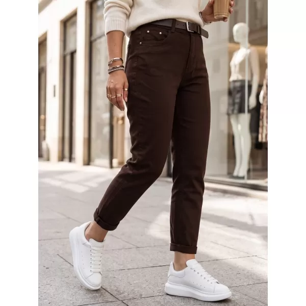  Női nadrág DSTREET UY3129 BARNA 