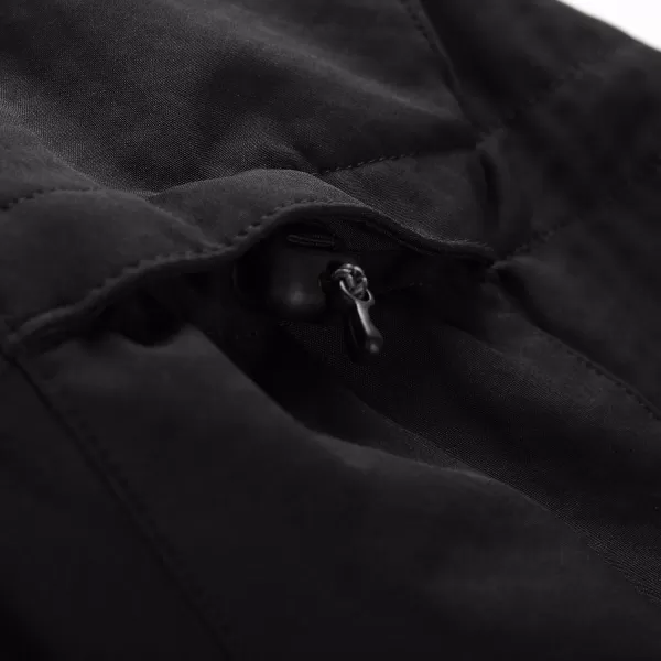  Női softshell kabát ALPINE PRO GEDERA FEKETE 