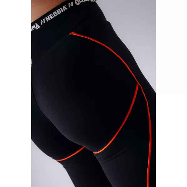  Női leggings NEBBIA OLYMPIA HIGH-WAIST 935 FEKETE 