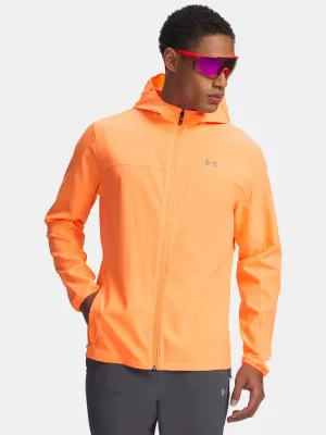 Férfi dzseki UNDER ARMOUR UA VELOCITI PRO STORM JACKET 6005897-824 NARANCS