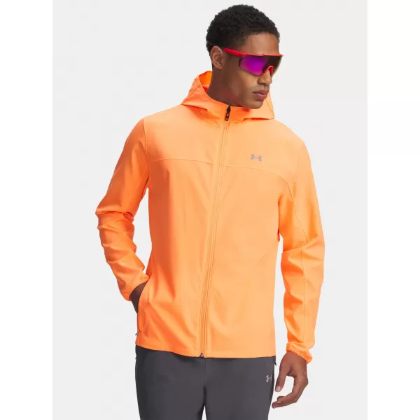  Férfi dzseki UNDER ARMOUR UA VELOCITI PRO STORM JACKET 6005897-824 NARANCS 