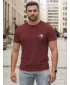 Férfi póló DSTREET NX0148R-BU BURGUNDIA