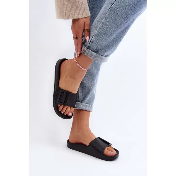  Női papucs BIG STAR SHOES FF274A389 FEKETE 