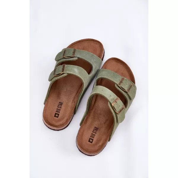  Női papucs BIG STAR SHOES RR274A393 ZÖLD 
