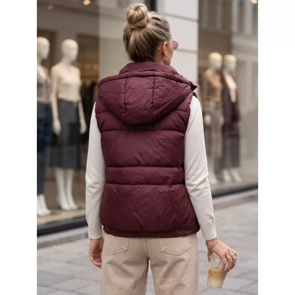  Női mellény DSTREET TY5974 BURGUNDIA 