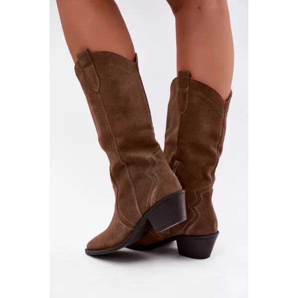  Női csizma BOTO 5312 KHAKI 