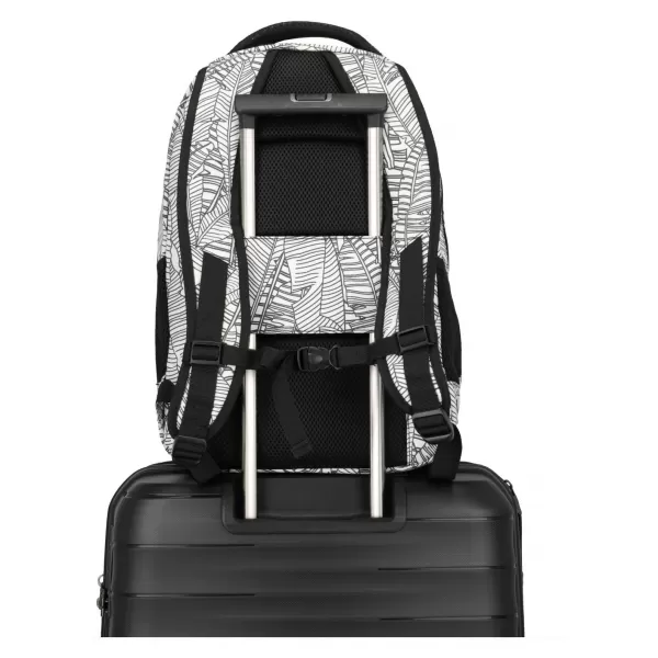  Hátizsák TRAVELITE BASICS BACKPACK PRINT FEHÉR NYOMTATÁS 