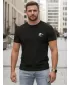 Férfi póló DSTREET NX0148R-BK FEKETE