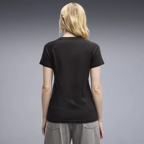  Női póló PUMA ESS SEQUINS TEE 69457601 PUMA FEKETE 