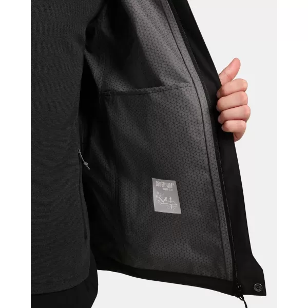  Hardshell férfi kabát KILPI MONTANA-M 1M0102KI FEKETE 