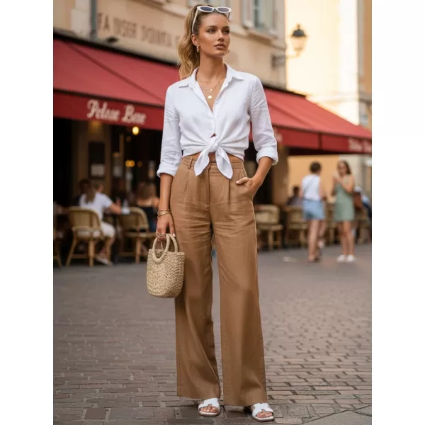  Női nadrág DSTREET UY3077 KARAMELLA 