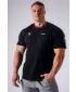 Férfi pólók NEBBIA OLYMPIA MUSCLE COVER 942 FEKETE