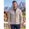 Férfi polár pulóver ALTISPORT ALM002852 EZÜST KIEMELÉSEK