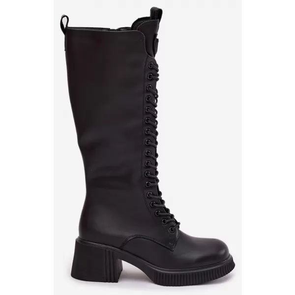  Női csizma VINCEZA 66804 FEKETE 
