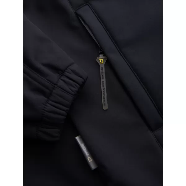  Férfi softshell kabát OMBRE C581 FEKETE 