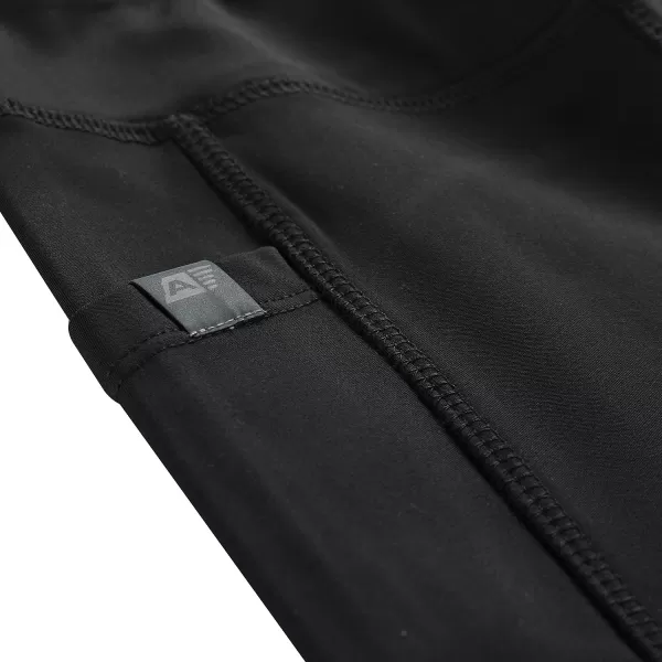  Gyermek leggings ALPINE PRO GEMSO FEKETE 