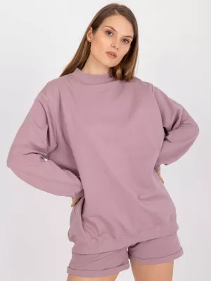 Női pulóver BASIC FEEL GOOD AP-BL-A-R001 SÖTÉT RÓZSASZÍN