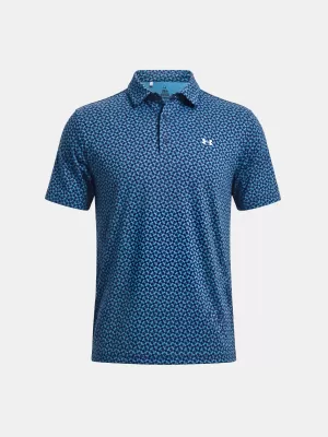 Férfi póló UNDER ARMOUR UA T2G PRINTED POLO 6012304-413 KÉK