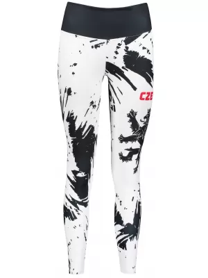 Női prémium hosszú funkcionális leggings (új méretek) ALTISPORT VOJ/ALW036LEG05 ABSZTRAKCIÓ