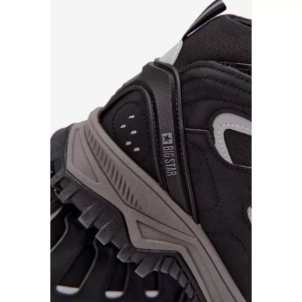  Férfi cipők BIG STAR SHOES UU174317 FEKETE 