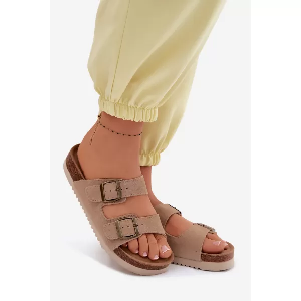  Női papucs BOTO 2832 KHAKI 