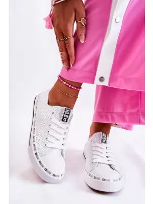 Női tornacipő BIG STAR SHOES FF274024 FEHÉR