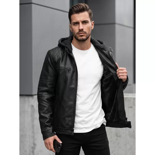  Férfi dzseki DSTREET TX5145 FEKETE 