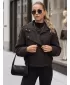 Női kabát DSTREET TY6034 BARNA