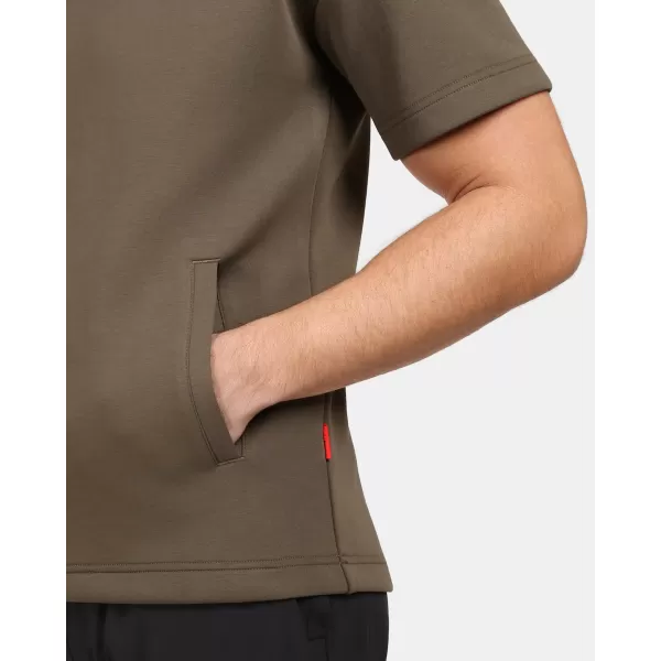  Férfi pulóver KILPI DIAN-M 1M0209KI KHAKI 