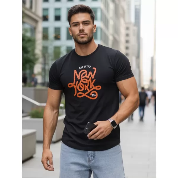  Férfi póló DSTREET RX5368 FEKETE 