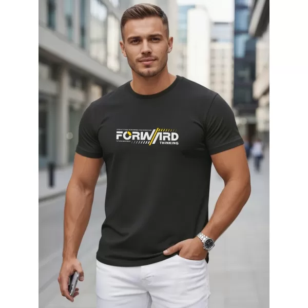  Férfi póló DSTREET NX0145R-BK FEKETE 