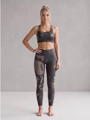 Női prémium hosszú leggings (új méretek) ALTISPORT VOJ/ALW080LEG05 SÖTÉTBARNA