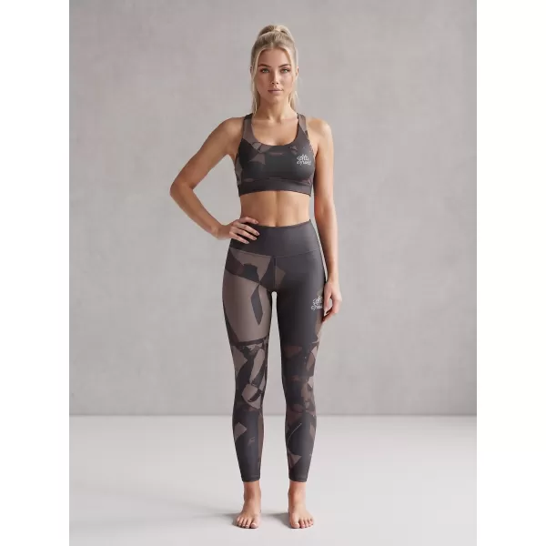  Női prémium hosszú leggings (új méretek) ALTISPORT VOJ/ALW080LEG05 SÖTÉTBARNA 
