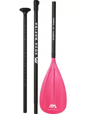 Lapát AQUA MARINA Sports III Coral RÓZSASZÍN/FEKETE