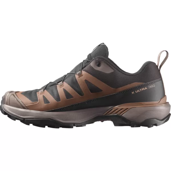  Férfi cipők SALOMON X ULTRA 360 GORE-TEX L45473300 FEKETE/SÖTÉT SIRÁLY SZÜRKE/SÖTÉT FÖLD 