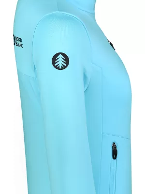 Női powerfleece pulóver NORDBLANC CRISP NBSFL8338 VILÁGOSKÉK