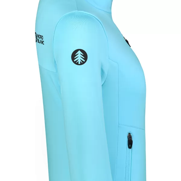 Női powerfleece pulóver NORDBLANC CRISP NBSFL8338 VILÁGOSKÉK 