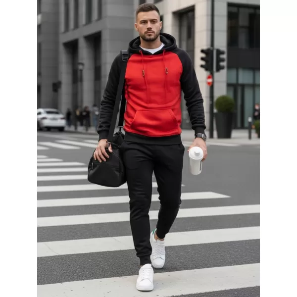  Férfi pulóver DSTREET BX5491 PIROS 