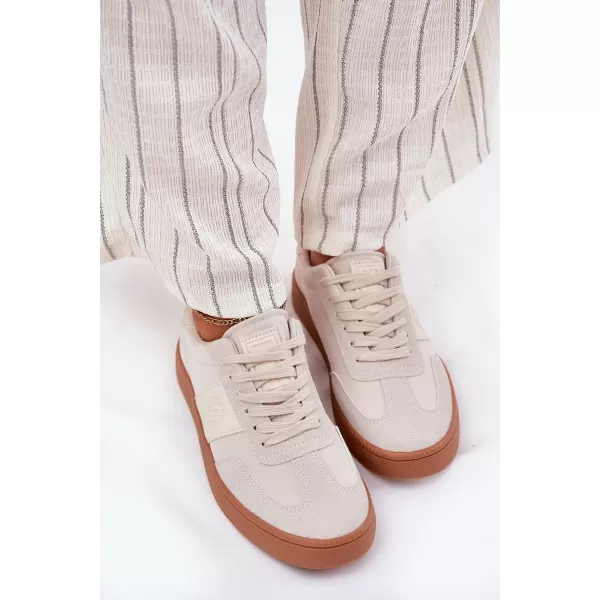  Női tornacipő BIG STAR SHOES RR274806 BÉZS 