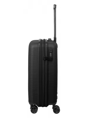 Bőrönd TRAVELITE AIR STRIPE 4W S EXP FEKETE