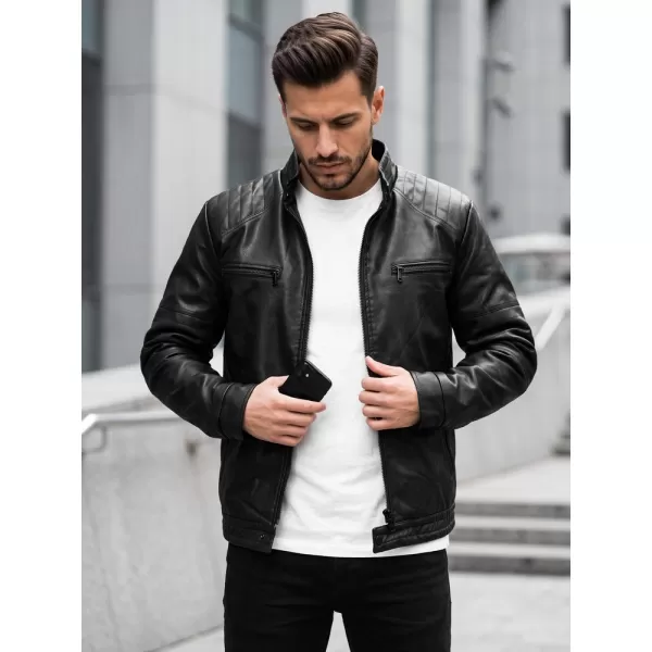  Férfi dzseki DSTREET TX5145 FEKETE 