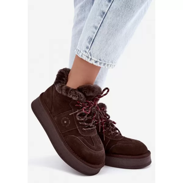  Női hóemberek BIG STAR SHOES UU274312 CSOKOLÁDÉ 
