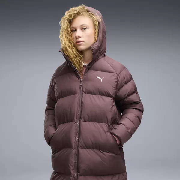  Női kabát PUMA MONO HOODED PARKA 68838491 GAZDAG KAKAÓ 
