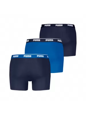 Férfi boxerek PUMA MEN BOXERS 3P 94713006 KÉK KOMBÓ