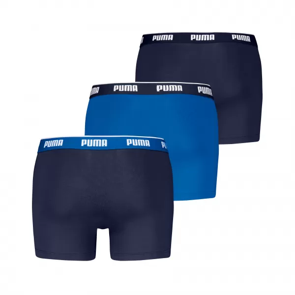  Férfi boxerek PUMA MEN BOXERS 3P 94713006 KÉK KOMBÓ 