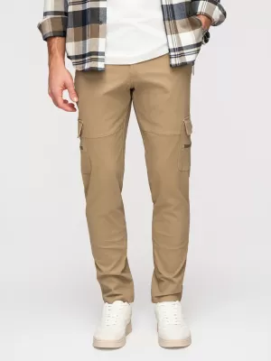 Férfi nadrág OMBRE P1517 KHAKI