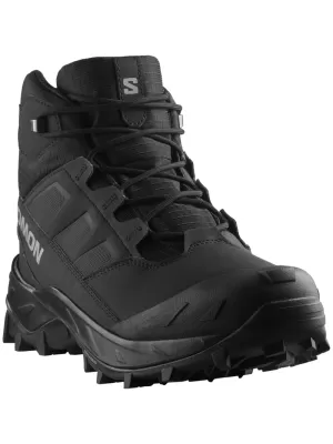 Férfi cipők SALOMON CROSSTRAK WATERPROOF L47570200 FEKETE/FEKETE/ASZFALT