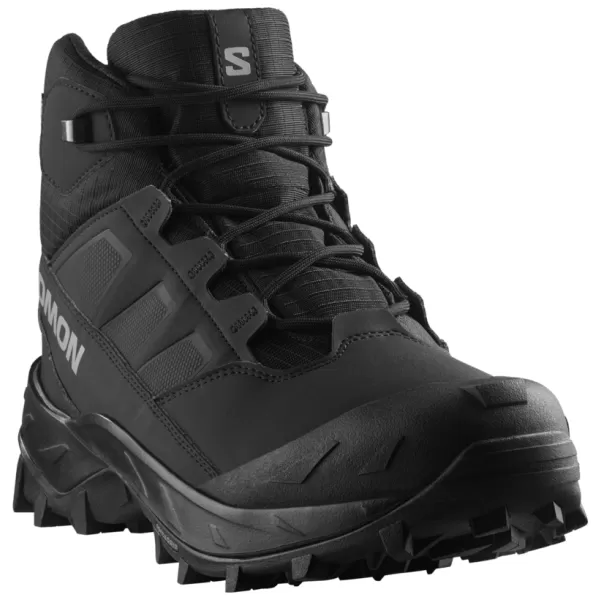  Férfi cipők SALOMON CROSSTRAK WATERPROOF L47570200 FEKETE/FEKETE/ASZFALT 