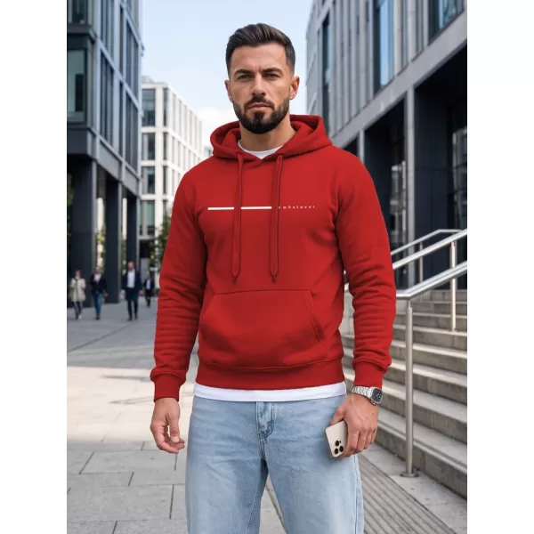  Férfi pulóver DSTREET NX5128BX-18-09 PIROS 